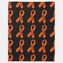 破れたリボン/バッジ…MS フリースブランケット