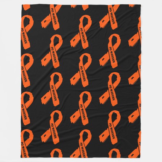 破れたリボン/戦士…MS フリースブランケット (正面)