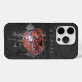 破れたレンガの壁ゴアリー(サッカー)ケースメイトiPhone C Case-Mate iPhoneケース (裏面 (横))