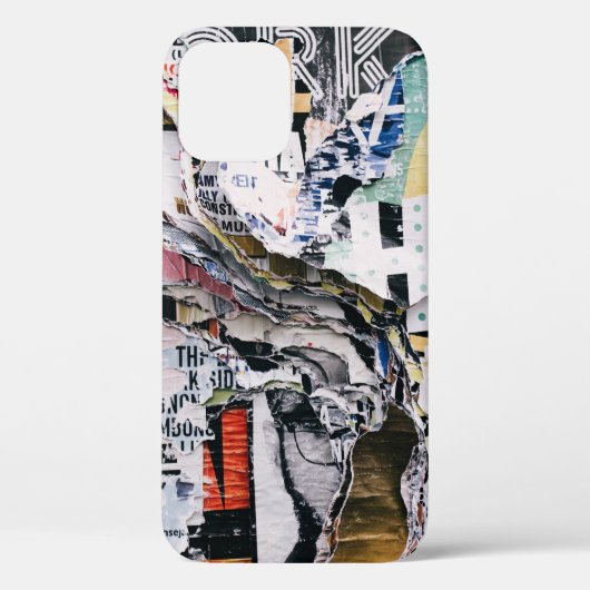破れた写真を閉じる紙 Case-Mate iPhoneケース (裏面)