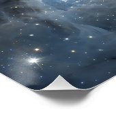 破れた星雲の宇宙幾何学 ポスター (コーナー)