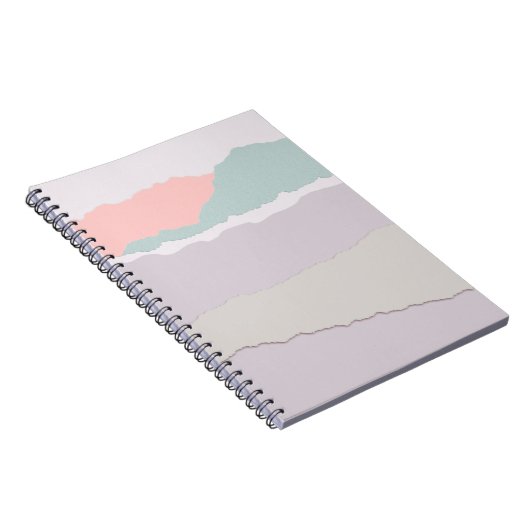 破れた紙デジタル紙破れた紙 ノートブック (右側)