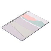 破れた紙デジタル紙破れた紙 ノートブック (左側)