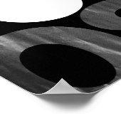 破れた通り広告ポスターのコラージュの背景 ポスター (角)