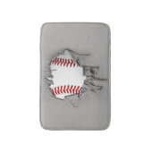 破れた野球用バスマット バスマット (正面縦)