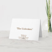 破れないグリーティングカード カード (裏面)