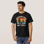 破れない絆 – 家族と毛皮の永遠の犬の恋人 Tシャツ (正面フル)