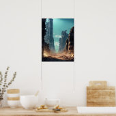 破壊された都市 ポスター (キッチン)