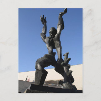 破壊された都市 ポストカード