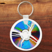 破壊されたCD II基本キーチェーン キーホルダー (正面)