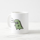破壊して下さい! コーヒーマグカップ (正面左)