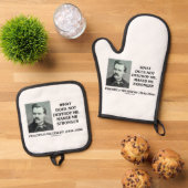 破壊しないニーチェは私を強くする 鍋つかみ&鍋敷きセット (トップダウン)