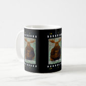 破壊のアメリカヘラジカのマグ コーヒーマグカップ (正面左)
