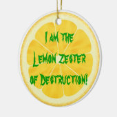 破壊のレモンZester! セラミックオーナメント (左)