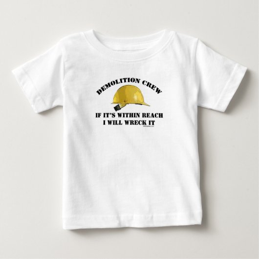 破壊の乗組員 ベビーTシャツ (正面)