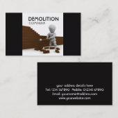 破壊の名刺 名刺 (正面/裏面)