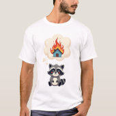 破壊の夢ラクーン暴れ狂い：の夢 Tシャツ (正面)