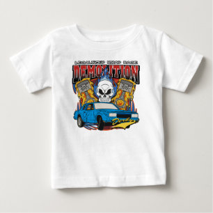 破壊ダービー ベビーTシャツ