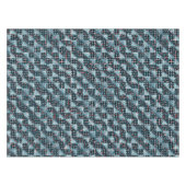 破壊モザイクにさらされた湾曲チェスの正方形 テーブルクロス (正面(横))