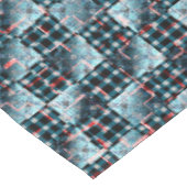 破壊モザイクにさらされた湾曲チェスの正方形 テーブルクロス (アングル)