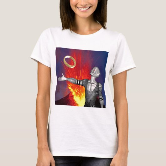 破壊リングや輪 Tシャツ (正面)