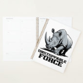 破壊不可能なRhino：強さとパワーを解き放つ プランナー手帳 (ディスプレー)