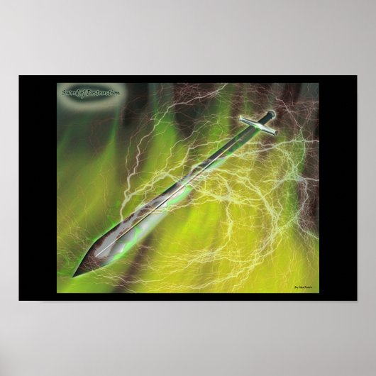 破壊剣 ポスター (正面)