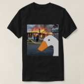 破壊無題のガチョウのゲーム Tシャツ (デザイン正面)
