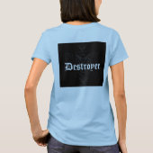 破壊者の女王 Tシャツ (裏面)