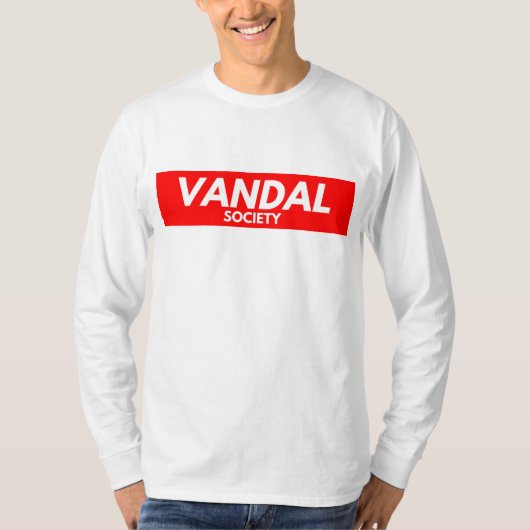 破壊者の社会 Tシャツ (正面)