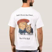 破壊者ブラウン Tシャツ (裏面)
