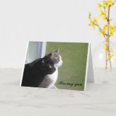 破壊者及びGabe -恋しく思います(カスタマイズ可能) カード (黄色い花)