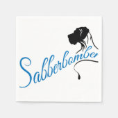 破壊者 スタンダードカクテルナプキン (正面)