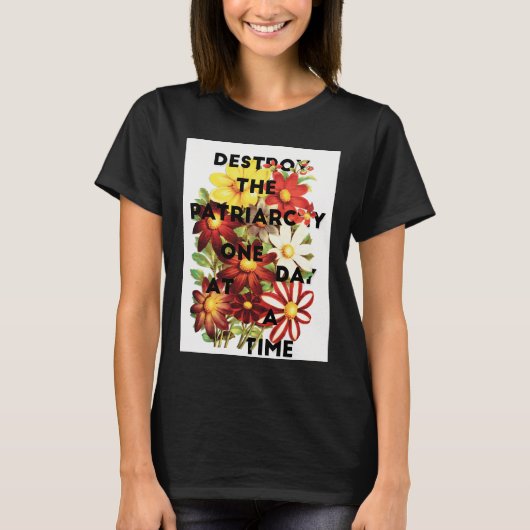 破壊 Tシャツ (正面)