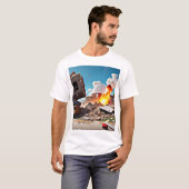 破壊 Tシャツ (正面フル)