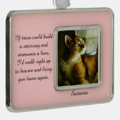 破損が階段のオーナメントを造ることができれば シルバープレートフレームオーナメント (右)