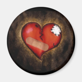 破損したハート/補修ハート磁石 マグネット