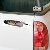 破損のバンパーステッカーの道 バンパーステッカー (トラック上)