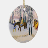 破損のファインアートのオーナメントの道 セラミックオーナメント (右)