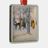 破損のファインアートのオーナメントの道 メタルオーナメント (右)