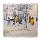 破損のファインアートのセラミックタイルの道 タイル (正面)