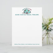 破損の低下RVのトレーラーのカスタマイズ可能なレターヘッド レターヘッド (スタンド正面)