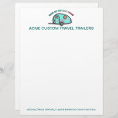 破損の低下RVのトレーラーのカスタマイズ可能なレターヘッド レターヘッド (正面/裏面)