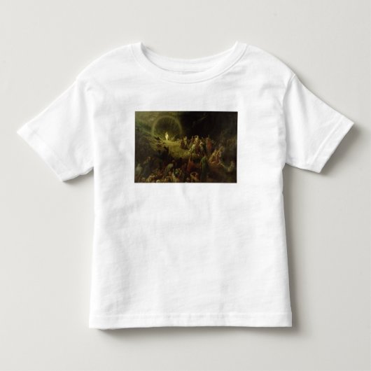 破損の谷、1883年 トドラーTシャツ (正面)