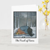 破損の道 カード (黄色い花)