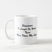 破損は私の足の下で走ります コーヒーマグカップ (左)