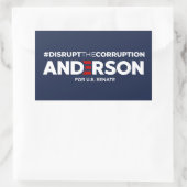 破損ステッカー(4枚のシート)を破壊する 長方形シール (バッグ)