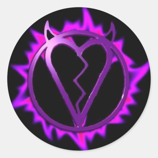 破損タグラムシール ラウンドシール (正面)