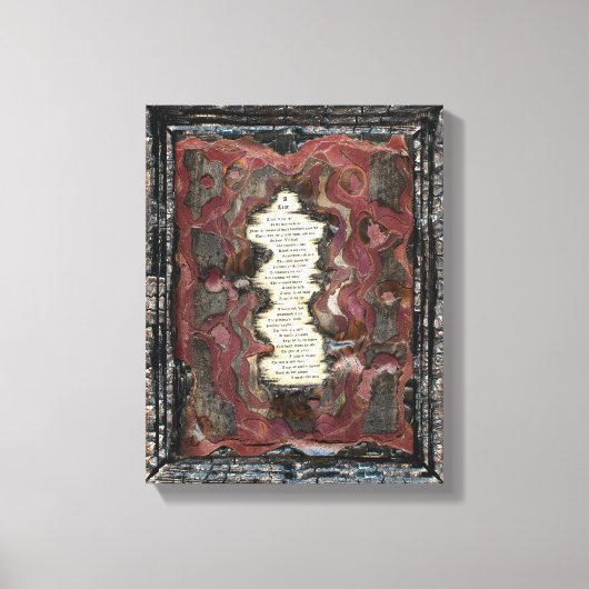 破損 キャンバスプリント (正面)