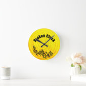 破損 ラウンド壁時計 (ホーム)